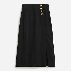 Side-slit crepe midi skirt-J Crew
Item BK727